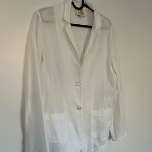 A Shirt Thing 100% cotton blazer top